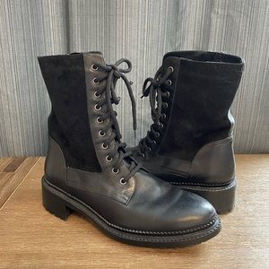 EUC Aquatalia Combat Boots